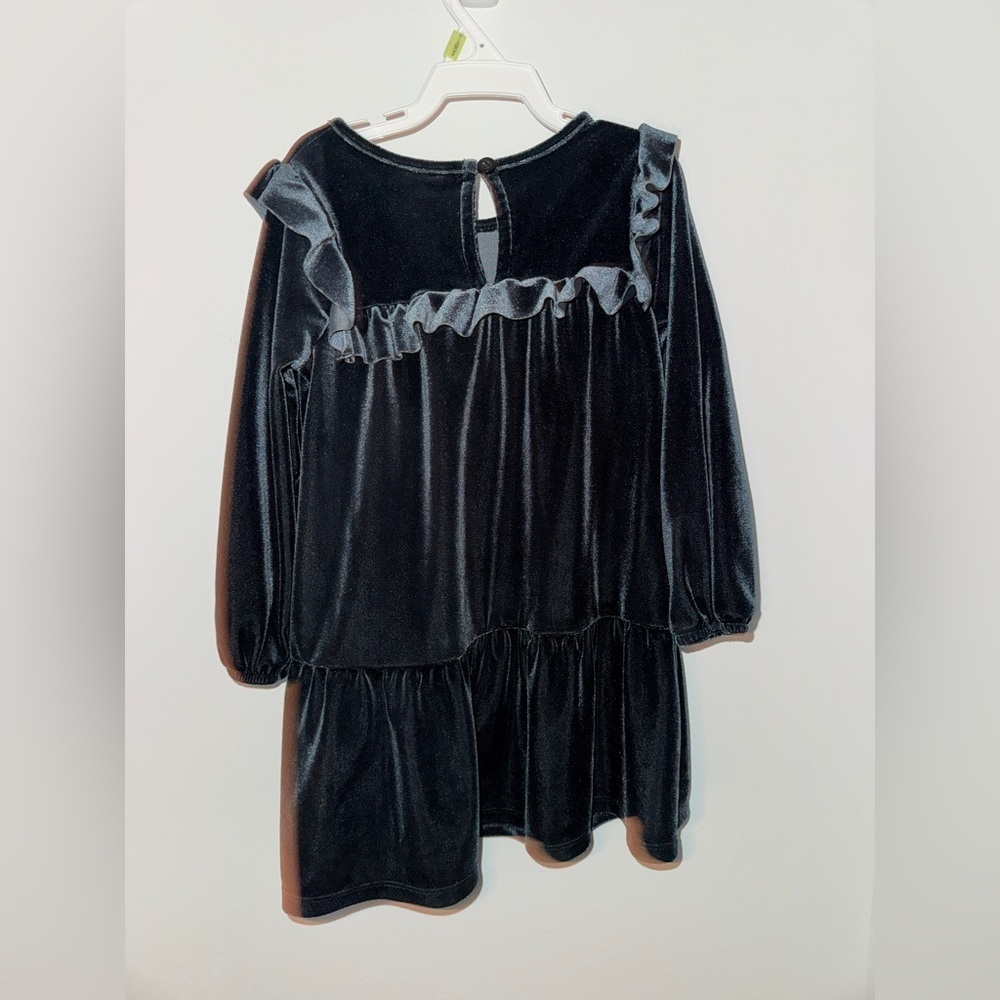Cat & Jack Black Velvet Dress - Picture 4 of 4